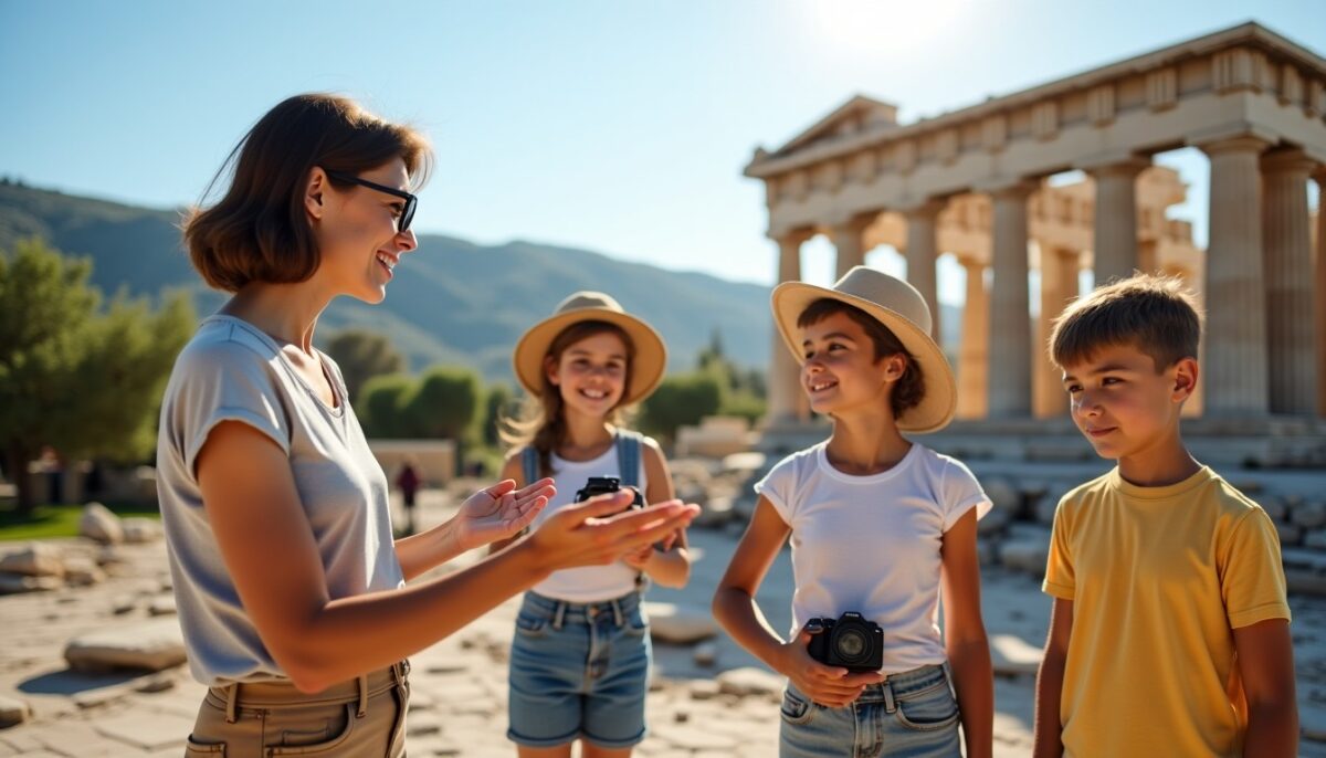 Activités ludiques et éducatives à faire avec des enfants lors d&rsquo;un séjour à Athènes