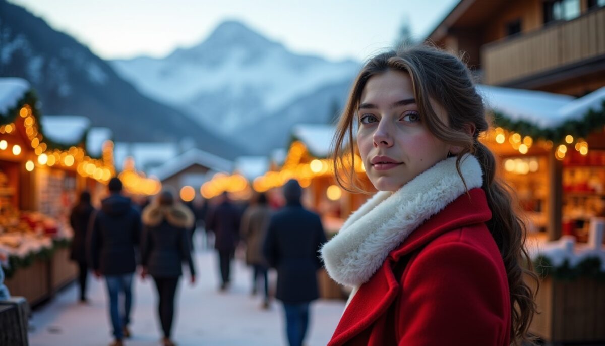 Marché de Noël à La Clusaz : l’hiver où Inès a décidé de s’envoler de mes mains