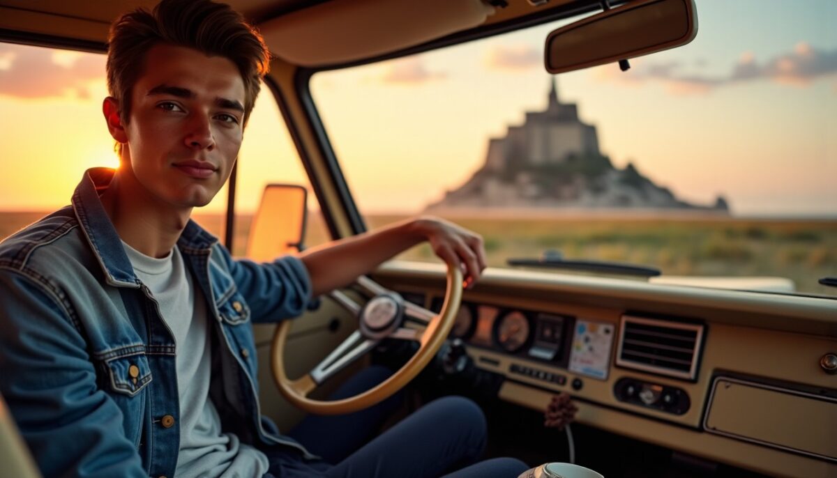 Escapade au Mont Saint-Michel : Léo explore la magie du site en camping-car
