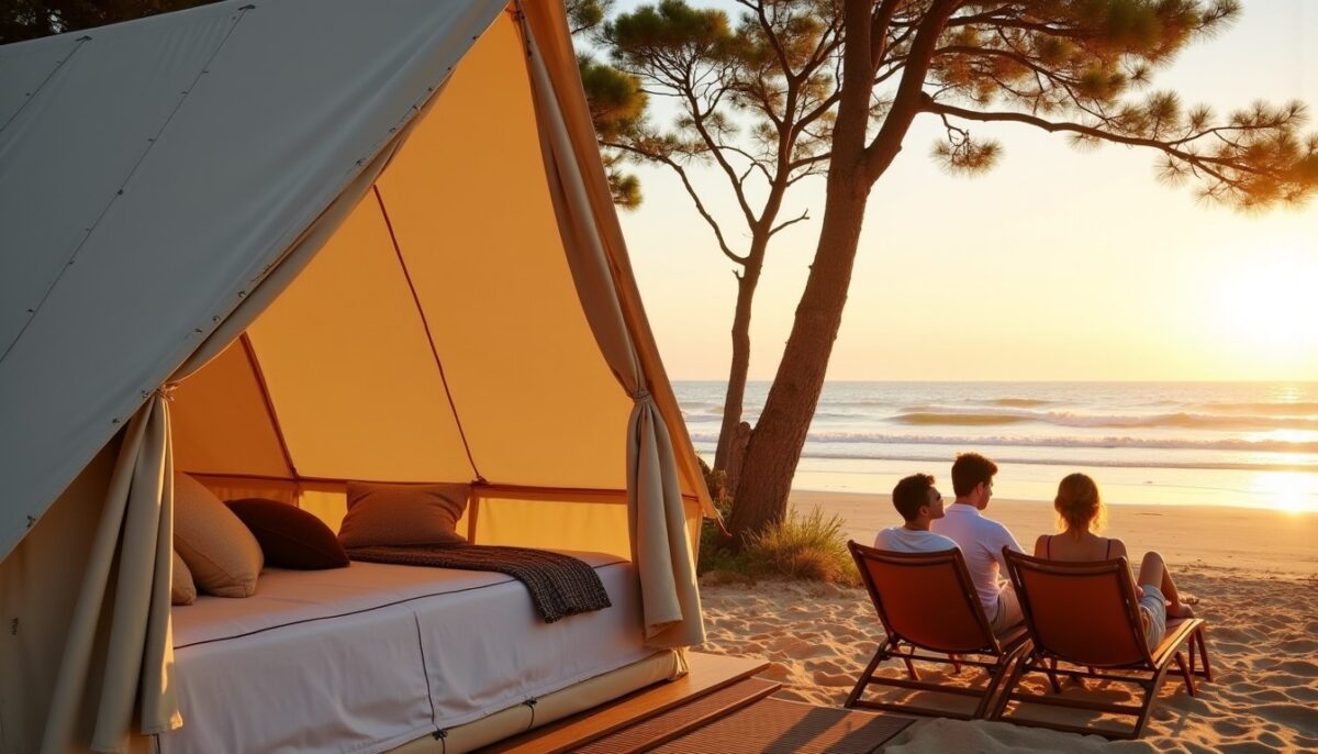 Camping haut de gamme dans les Landes : quand l&rsquo;accès à la plage rivalise avec l’étoile du luxe